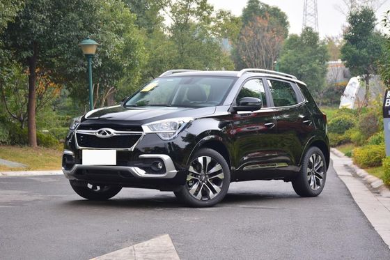 Chery Tiggo 5x স্বয়ংক্রিয় কালো জ্বালানী চালিত গাড়ি 30 MPG ইকোনমি 4 দরজা সহ